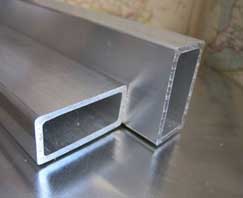 Aluminium Rectangular Pipe
