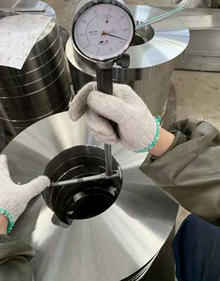 ASTM A182 F22 Flange Test Certificate