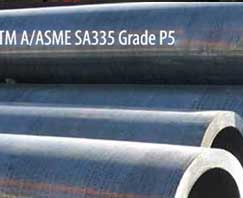 ASTM A335 P5 Pipe