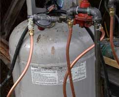Brass Gas Pipe