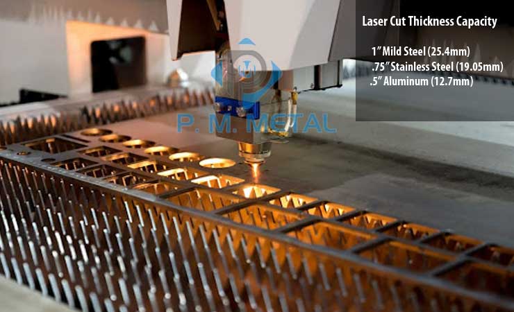 Carbon Structural Steel Plate Laser Cutting