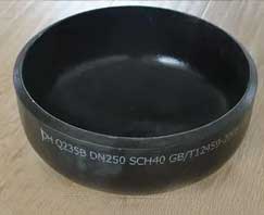 Q195 Low Carbon Steel Pipe Cap
