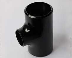 Black Carbon Steel Reducing Outlet Tees