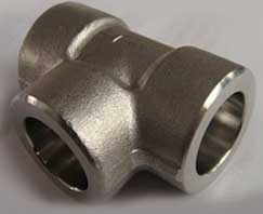 SS Socket Weld Unequal Tee
