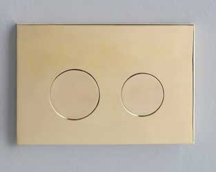 Gunmetal Flush Plate