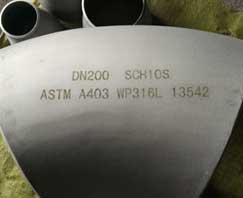 SS 316L 3D Elbow