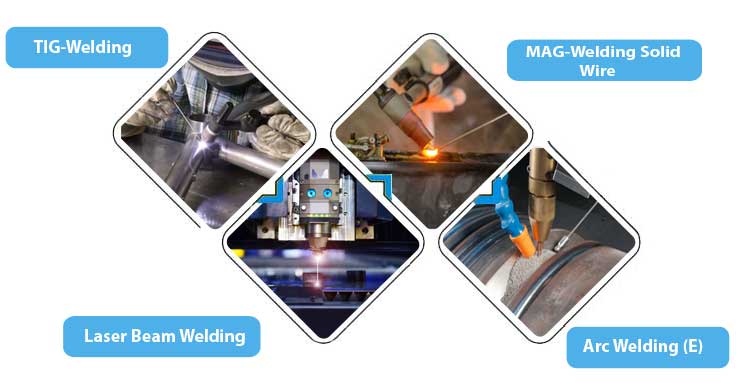 SA 312 TP 310 Schedule 40 Pipes Processing / Welding