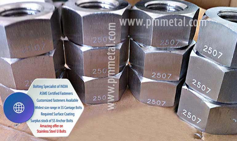 Super Duplex 2507 Fasteners