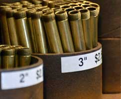 Threaded Brass Pipe